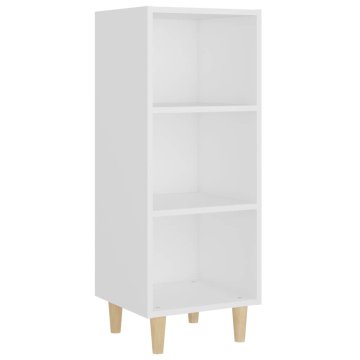 Vidaxl Komoda 34,5x32,5x90 cm konstruiran les