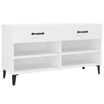 Vidaxl Omarica za čevlje 102x35x55 cm inženirski les