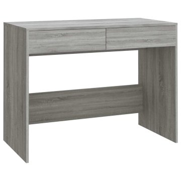 Vidaxl Pisalna miza 101x50x76 cm iverna plošča