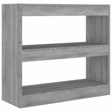 Vidaxl Knjižna omara/pregrada 80x30x72 cm