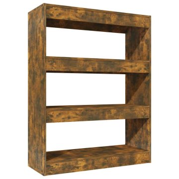 Vidaxl Knjižna omara/pregrada 80x30x103 cm konstruiran les
