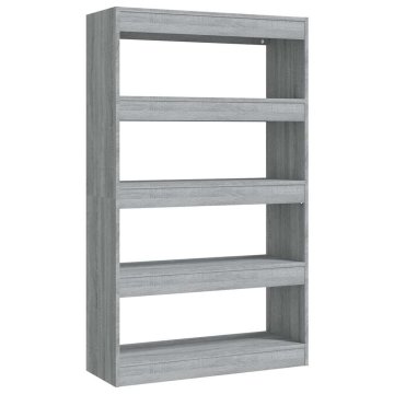 Vidaxl Knjižna omara/pregrada 60x30x135 cm iverna plošča