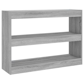 Vidaxl Knjižna omara/pregrada 100x30x72 cm
