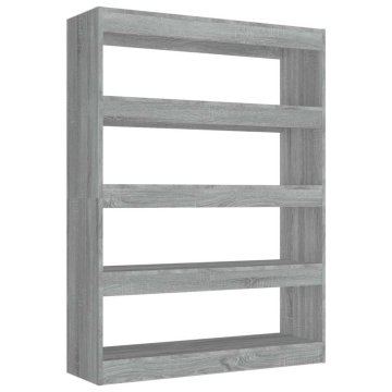 Vidaxl Knjižna omara/pregrada 100x30x135 cm