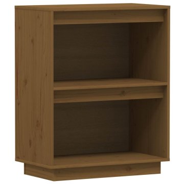 Vidaxl Konzolna omarica 60x34x75 cm trdna borovina