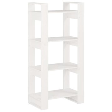 Vidaxl Knjižna omara/pregrada 60x35x125 cm trden les