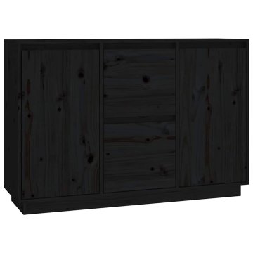 Vidaxl Komoda 111x34x75 cm trdna borovina
