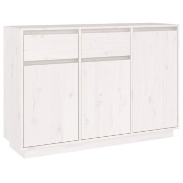 Vidaxl Komoda 110x34x75 cm trdna borovina