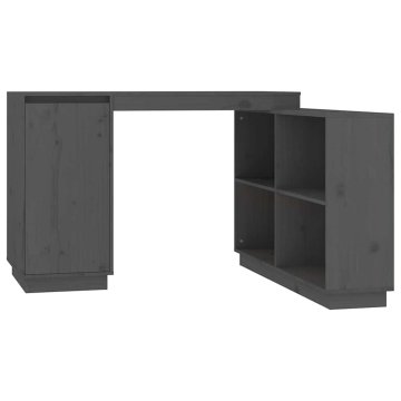 Vidaxl Pisalna miza 110x50x75 cm trdna borovina