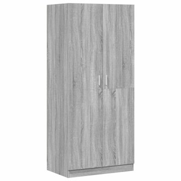 Vidaxl Garderobna omara 80x52x180 cm