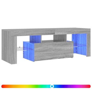 Vidaxl TV omarica z LED lučkami 120x35x40 cm