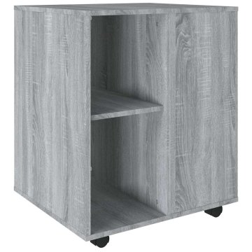 Vidaxl Omarica na kolesih 60x53x72 cm iverna plošča