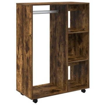 Vidaxl Garderobna omara 80x40x110 cm iverna plošča