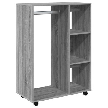 Vidaxl Garderobna omara 80x40x110 cm iverna plošča