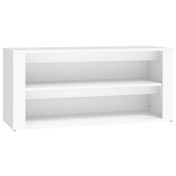 Vidaxl Regal za čevlje 100x35x45 cm inženirski les