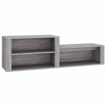 Vidaxl Omarica za čevlje 150x35x45 cm inženirski les