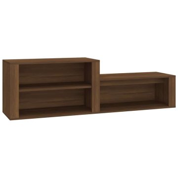 Vidaxl Omarica za čevlje 150x35x45 cm inženirski les