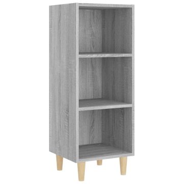 Vidaxl Komoda 34,5x32,5x90 cm konstruiran les