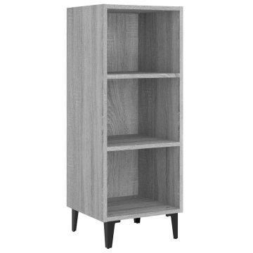 Vidaxl Komoda 34,5x32,5x90 cm konstruiran les