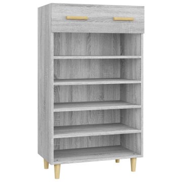 Vidaxl Omarica za čevlje 60x35x105 cm konstruiran les