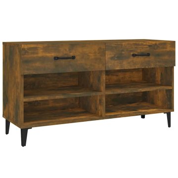 Vidaxl Omarica za čevlje 102x35x55 cm inženirski les