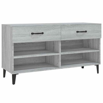 Vidaxl Omarica za čevlje 102x35x55 cm inženirski les