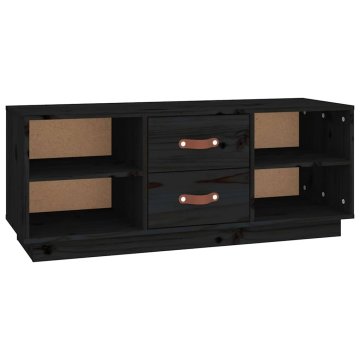 Vidaxl TV omarica 100x34x40 cm trdna borovina