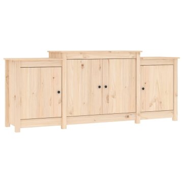 Vidaxl Komoda 164x37x68 cm trdna borovina