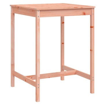 Vidaxl Vrtna miza 82,5x82,5x110 cm trden les douglas