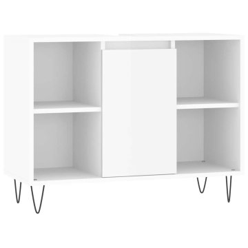Vidaxl Kopalniška omarica 80x33x60 cm inženirski les