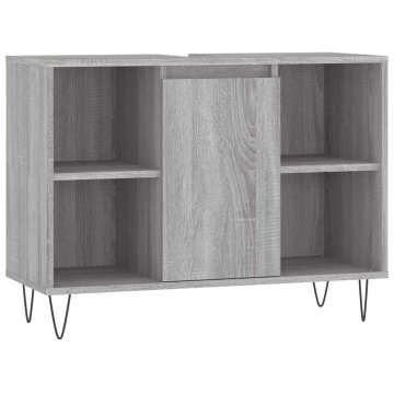 Vidaxl Kopalniška omarica 80x33x60 cm inženirski les