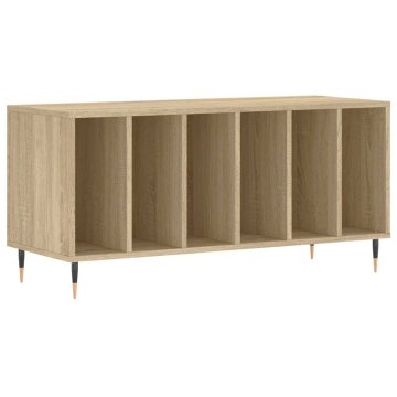 Vidaxl Omarica za gramofonske plošče 100x38x48 cm inženirski les