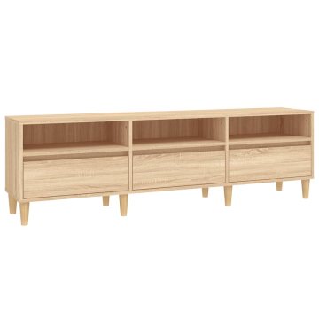Vidaxl TV omarica sonoma hrast 150x30x44,5 cm inženirski les