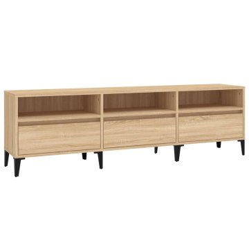Vidaxl TV omarica sonoma hrast 150x30x44,5 cm inženirski les
