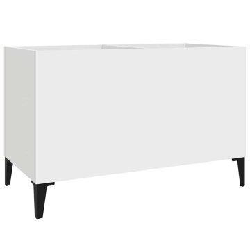 Vidaxl Omarica za gramofonske plošče 74,5x38x48 cm inženirski les