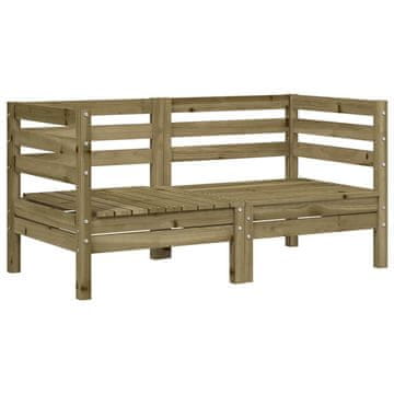 Vidaxl Corner Sofa 2 kos Treated pinewood under high pressure