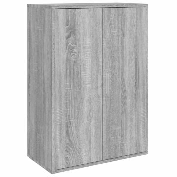Vidaxl Komoda siva sonoma 60x31x84 cm inženirski les