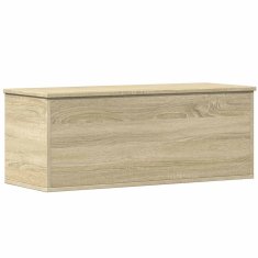 Vidaxl Škatla za shranjevanje sonoma hrast 90x35x35 cm inženirski les