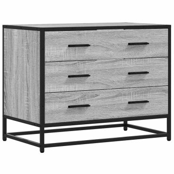 Vidaxl Predalnik siva sonoma 70x41x56 cm inženirski les