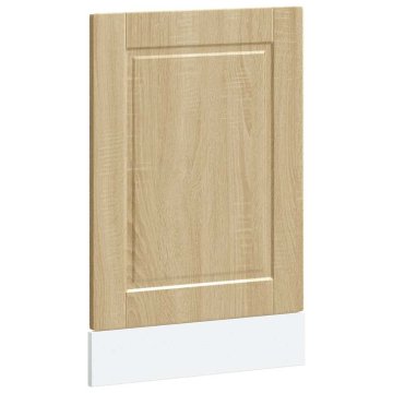 Vidaxl Plošča za pomivalni stroj Porto sonoma hrast 45x1,5x57 cm