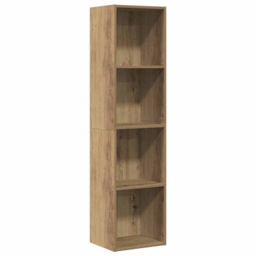 Vidaxl Knjižna omara/televizijska omara Artisan Oak 36x30x143cm