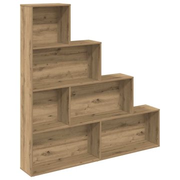 Vidaxl Knjižna omara artisan hrast 157x24x160 cm inženirski les