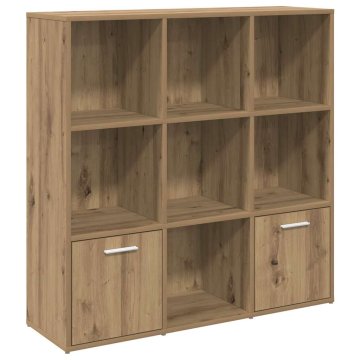 Vidaxl Knjižna omara artisan hrast 98x29x97,5 cm inženirski les