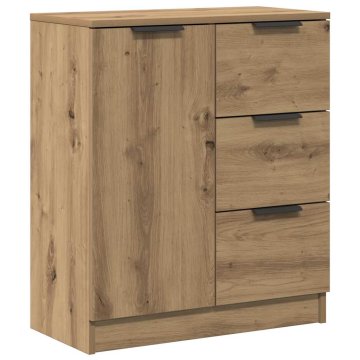 Vidaxl Komoda artisian hrast 60x30x70 cm inženirski les