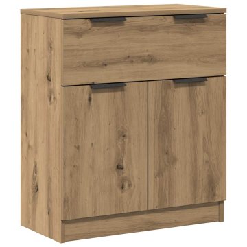 Vidaxl Komoda artisian hrast 60x30x70 cm inženirski les