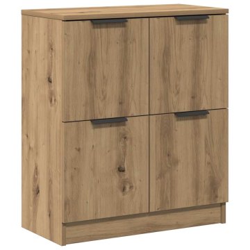 Vidaxl Komoda artisian hrast 60x30x70 cm inženirski les