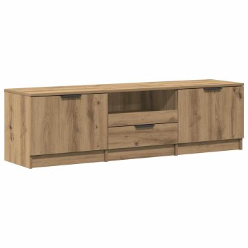 Vidaxl TV omarica Artisan hrast 140x35x40 cm inženirski les