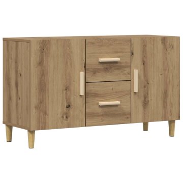 Vidaxl Komoda artisan hrast 100x36x60 cm inženirski les