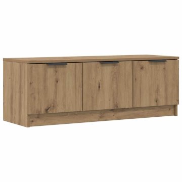 Vidaxl TV omarica artisan hrast 102x35x36,5 cm inženirski les
