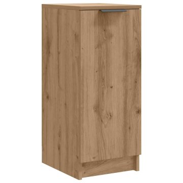 Vidaxl Omarica za čevlje artisan hrast 29,5x35x70 cm inženirski les